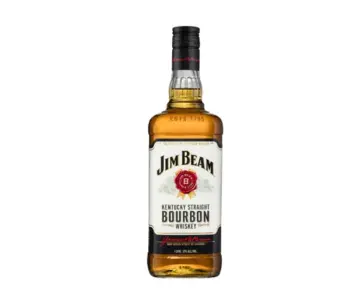 Jim Beam White Label Kentucky Straight Bourbon Whiskey 1000ml