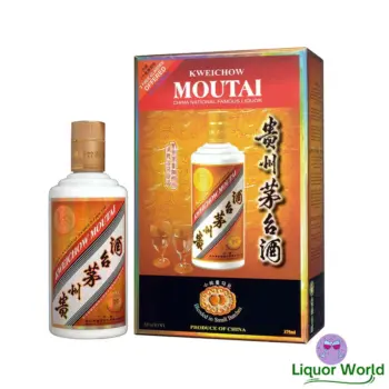 Kweichow Moutai Flying Fairy Camus Edition + 2 Glasses Baijiu 375mL