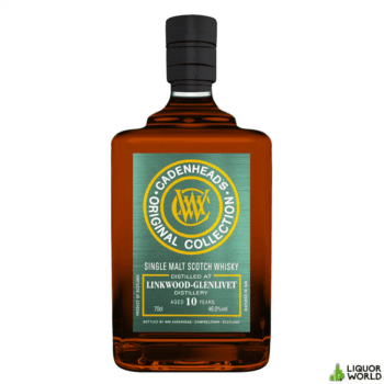 Linkwood 10 Year Old 2013 Oloroso Sherry Casks Cadenhead's Original Collection Single Malt Scotch Whisky 700mL