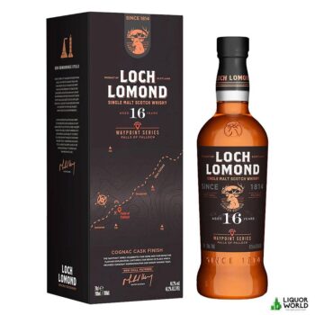Loch Lomond 16 Year Old Waypoint Series Falls of Falloch Release No.1 Cognac Cask Finish Single Malt Scotch Whisky 700mL