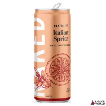 Naked Life Non Alcoholic Cocktail Italian Spritz 250ml (24 Pack)