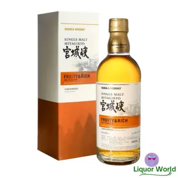 Nikka Miyagikyo Fruity & Rich Distillery Limited Single Malt Japanese Whisky 500mL
