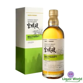 Nikka Miyagikyo Malty & Soft Distillery Limited Single Malt Japanese Whisky 500mL