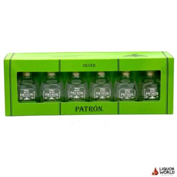 Patron Silver Agave 6 Minis 50ml