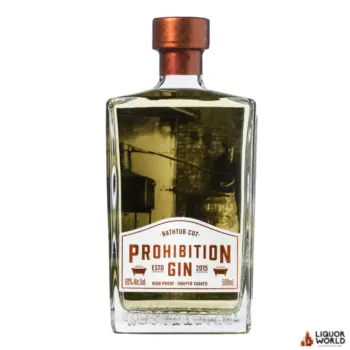 Prohibition Liquor Co Bathtub Cut