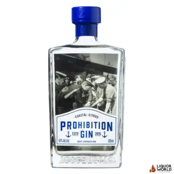 Prohibition Liquor Co Coastal Citrus Gin 500ml