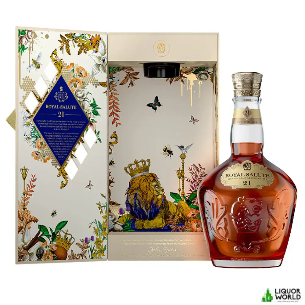 Royal Salute 21 Year Old The Blended Grain Blended Scotch Whisky 700mL 2