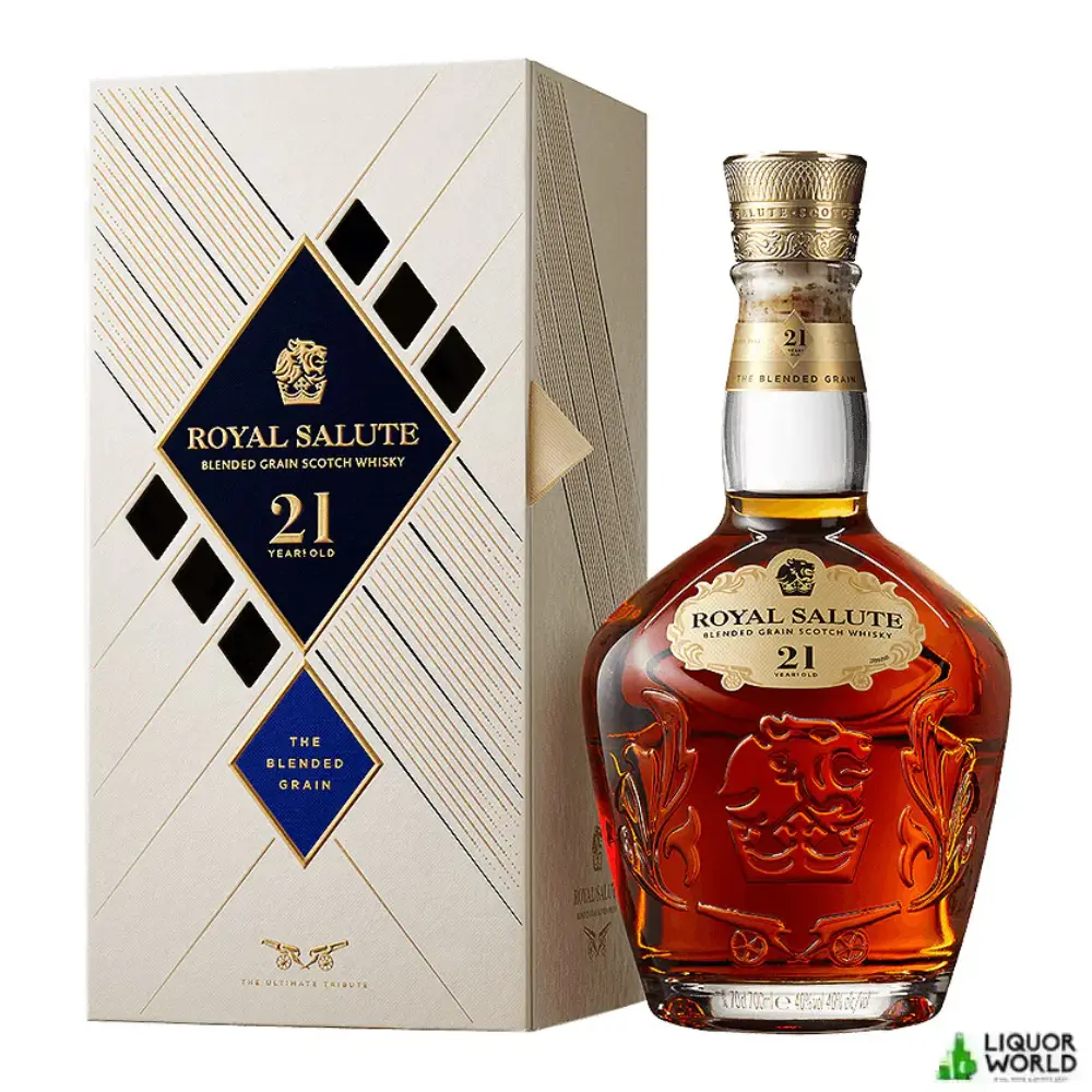 Royal Salute 21 Year Old The Blended Grain Blended Scotch Whisky 700mL Royal Salute 21 Year Old The Blended Grain Blended Scotch Whisky 700mL