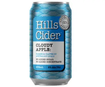 The Hills Cider Co Cloudy Apple 375ml (24 Pack)