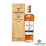 The Macallan 25 Year Old Sherry Oak Single Malt Scotch Whisky 700mL