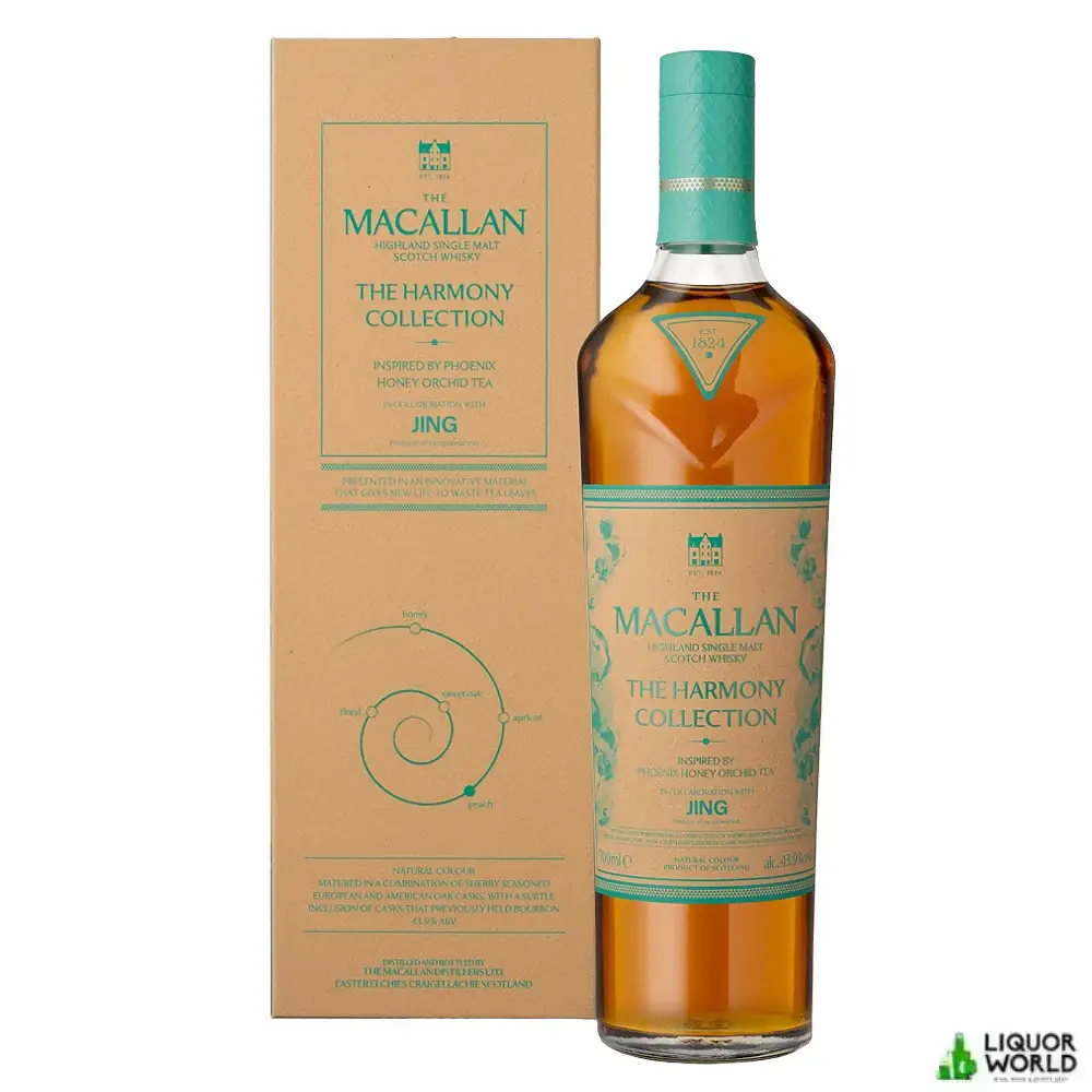 The Macallan Harmony Collection Inspired By Phoenix Honey Orchid Tea Single Malt Scotch Whisky 700mL The Macallan Harmony Collection Inspired By Phoenix Honey Orchid Tea Single Malt Scotch Whisky 700mL