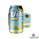 UDL Vodka & Pineapple Cans (24 Pack) 375ml