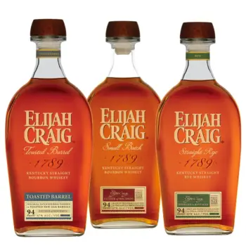 Elijah Craig Bourbon Whiskey Bundle (3 x 700mL)