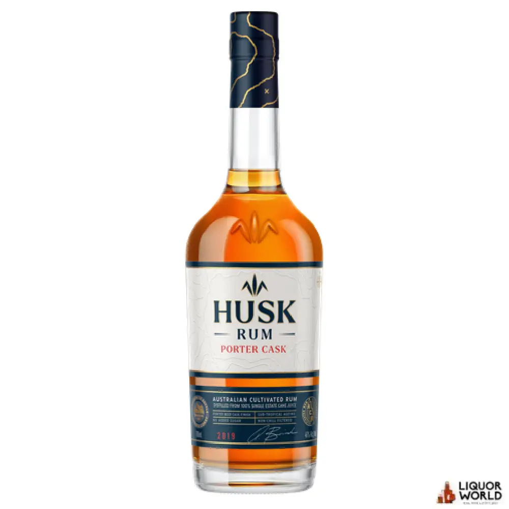 Husk Rum Porter Cask Signature Rum 700ml Husk Rum Porter Cask,