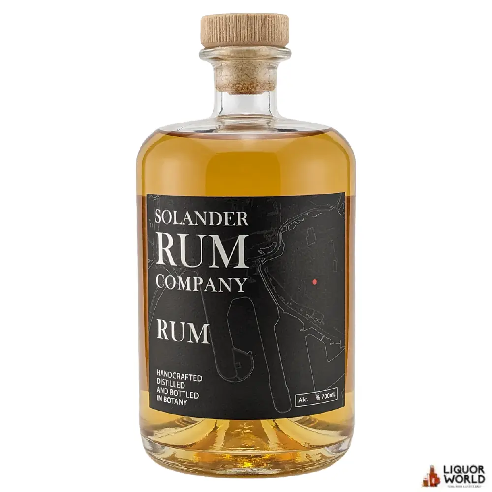 Solander Rum Company Single Cask Aged Rum 700ml Solander Rum Company Single Cask Aged Rum 700ml